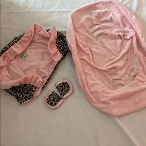 Ritzy Baby infant car seat cover